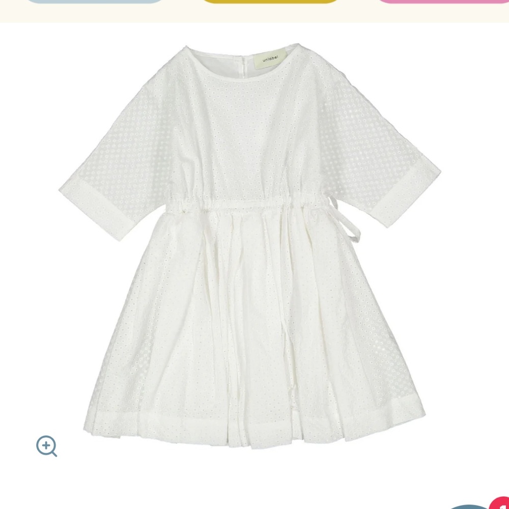Unlabel Girl’s White Marvel Dress Size 16